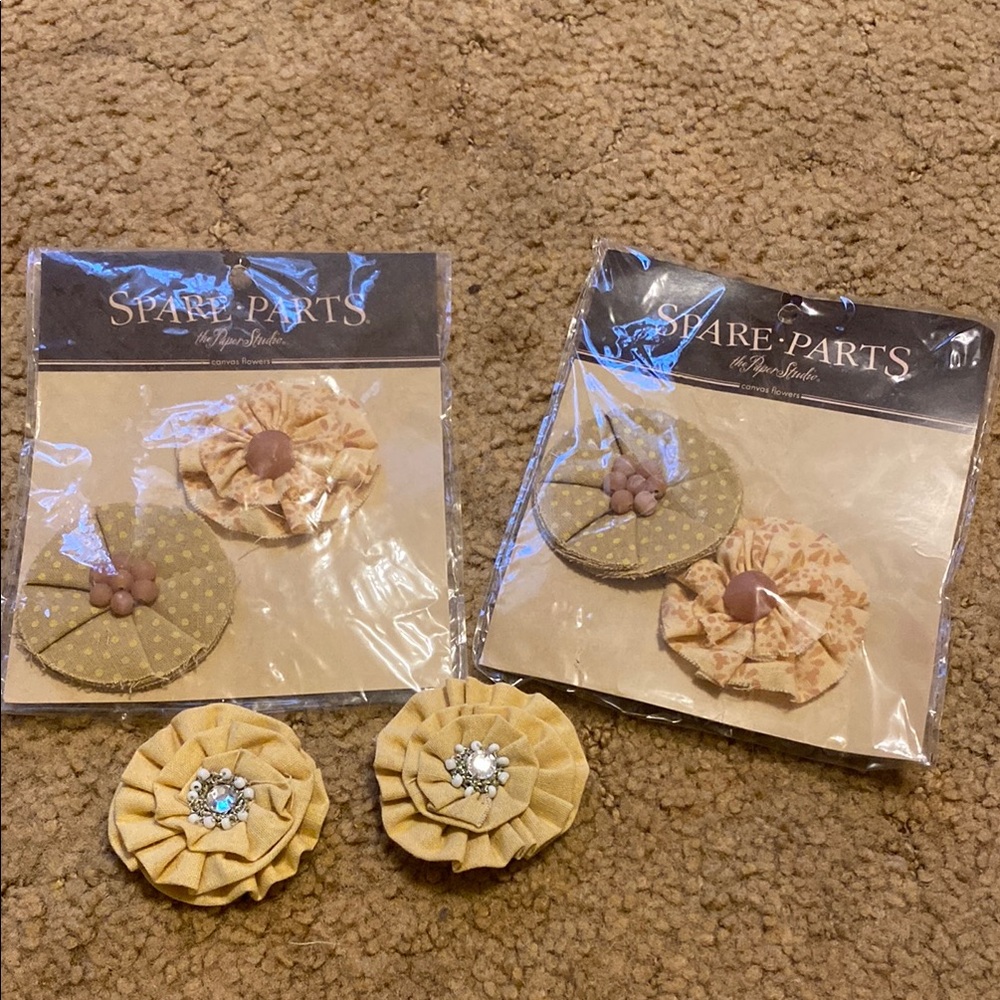 💫 Spare Parts Decorative Fabric Embellishments